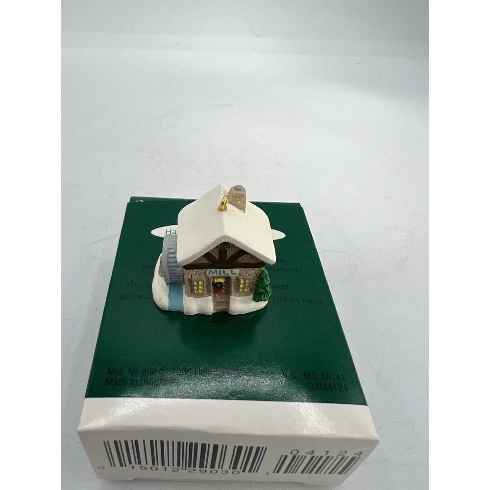🏡‎ Hallmark Keepsake Ornament–Village Mill–Old English Village–1996 Collectors